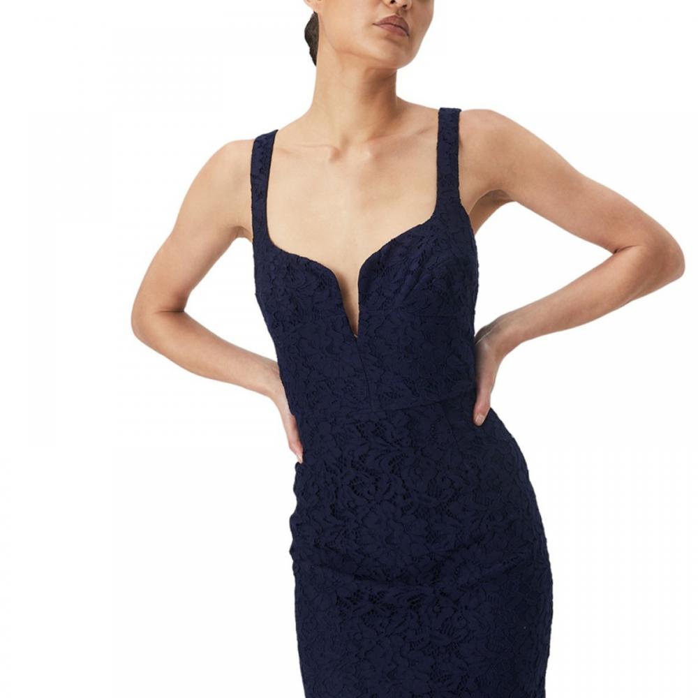 Bardot Women's Knee Length Sheath Dress Lightweight Polka Dot Sleeveless A2837 - Picture 16 of 20