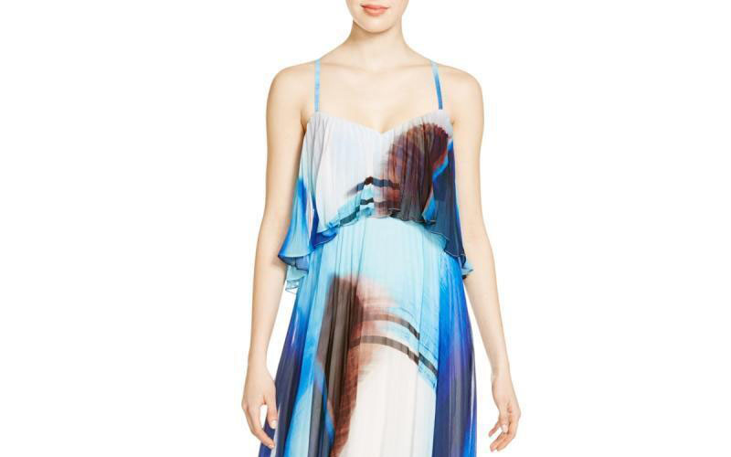 $292 JS Collections Womens Pleated Long Dress A70 - Picture 16 of 18