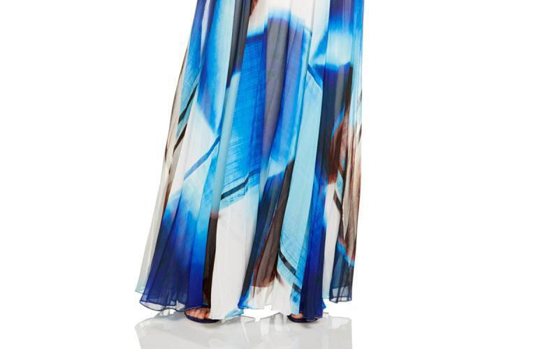 $292 JS Collections Womens Pleated Long Dress A70 - Picture 17 of 18