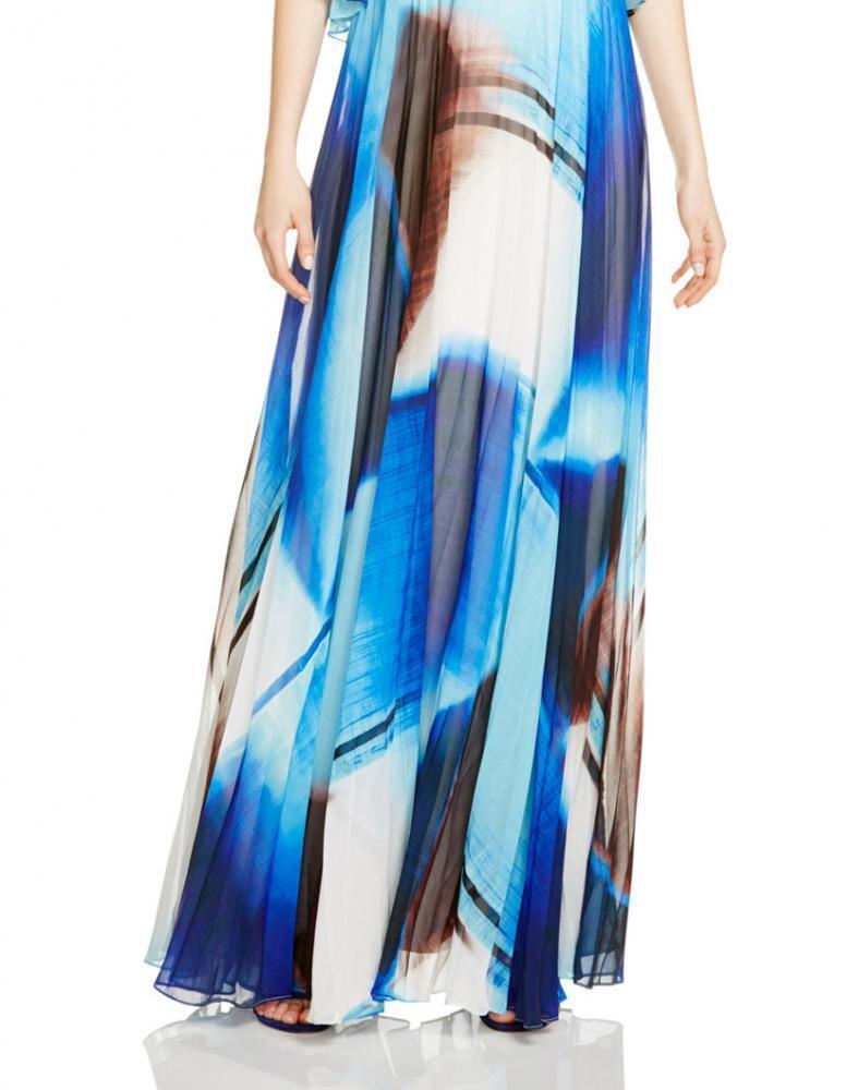$292 JS Collections Womens Pleated Long Dress A70 - Picture 13 of 18
