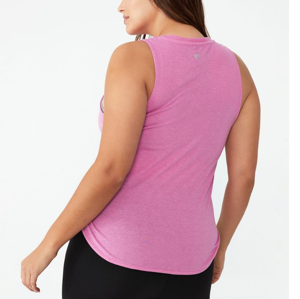 COTTON ON Women Pullover Activewear Tops Sleeveless Solid Round Neck A7585 - Picture 11 of 14