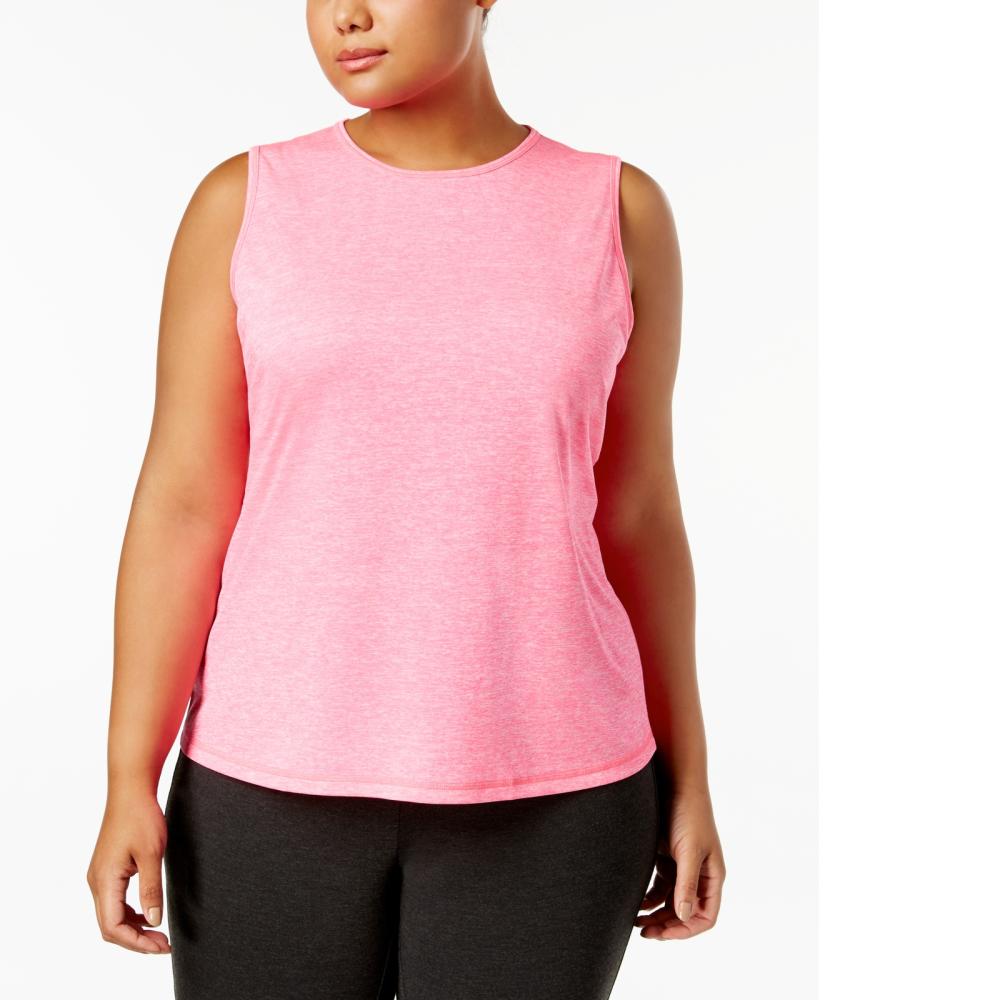 Suéter de mujer Ideology ropa deportiva top sin mangas liso cuello redondo A7591 - Imagen 20 de 27