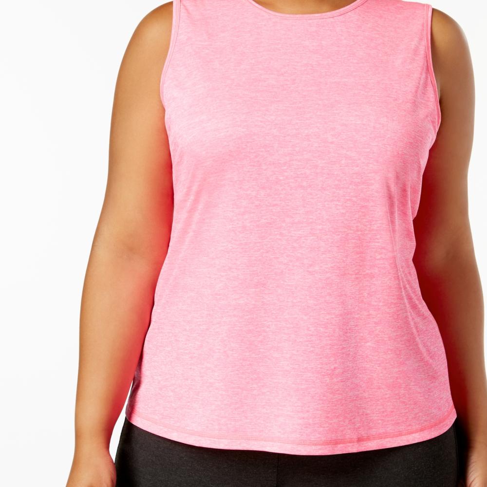 Suéter de mujer Ideology ropa deportiva top sin mangas liso cuello redondo A7591 - Imagen 22 de 27