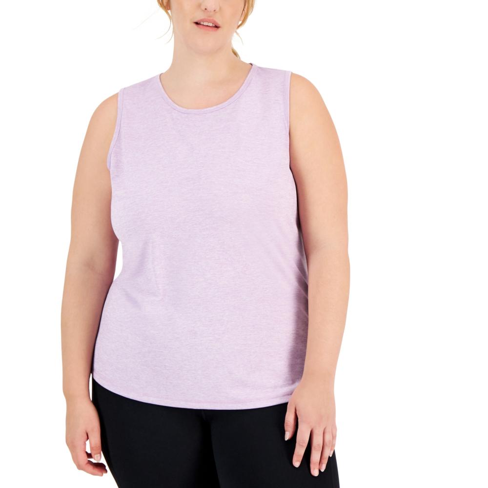 Suéter de mujer Ideology ropa deportiva top sin mangas liso cuello redondo A7591 - Imagen 5 de 27