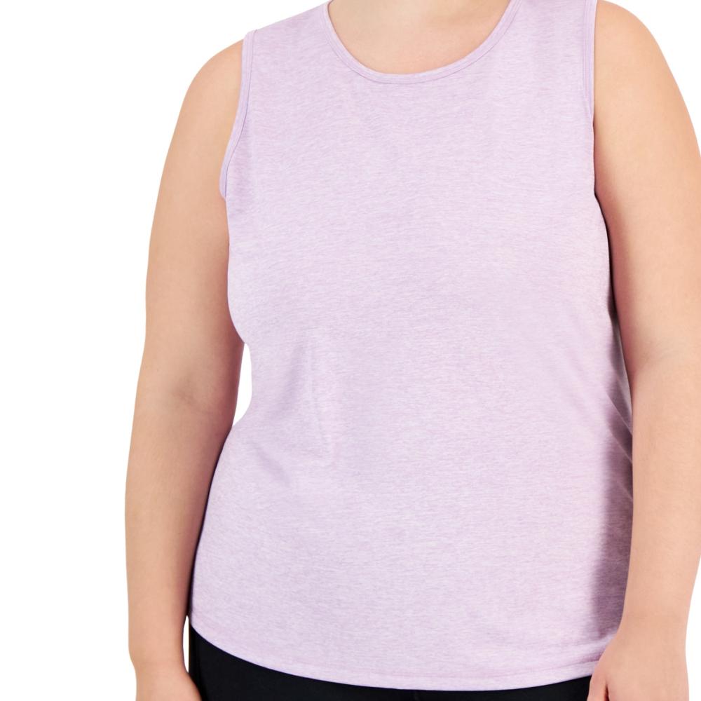Suéter de mujer Ideology ropa deportiva top sin mangas liso cuello redondo A7591 - Imagen 7 de 27