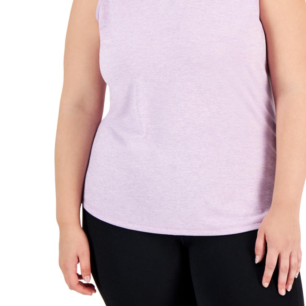 Suéter de mujer Ideology ropa deportiva top sin mangas liso cuello redondo A7591 - Imagen 8 de 27