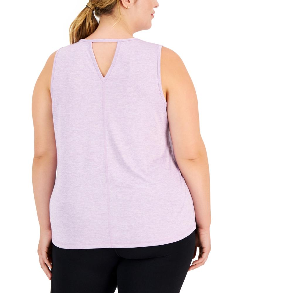 Suéter de mujer Ideology ropa deportiva top sin mangas liso cuello redondo A7591 - Imagen 9 de 27