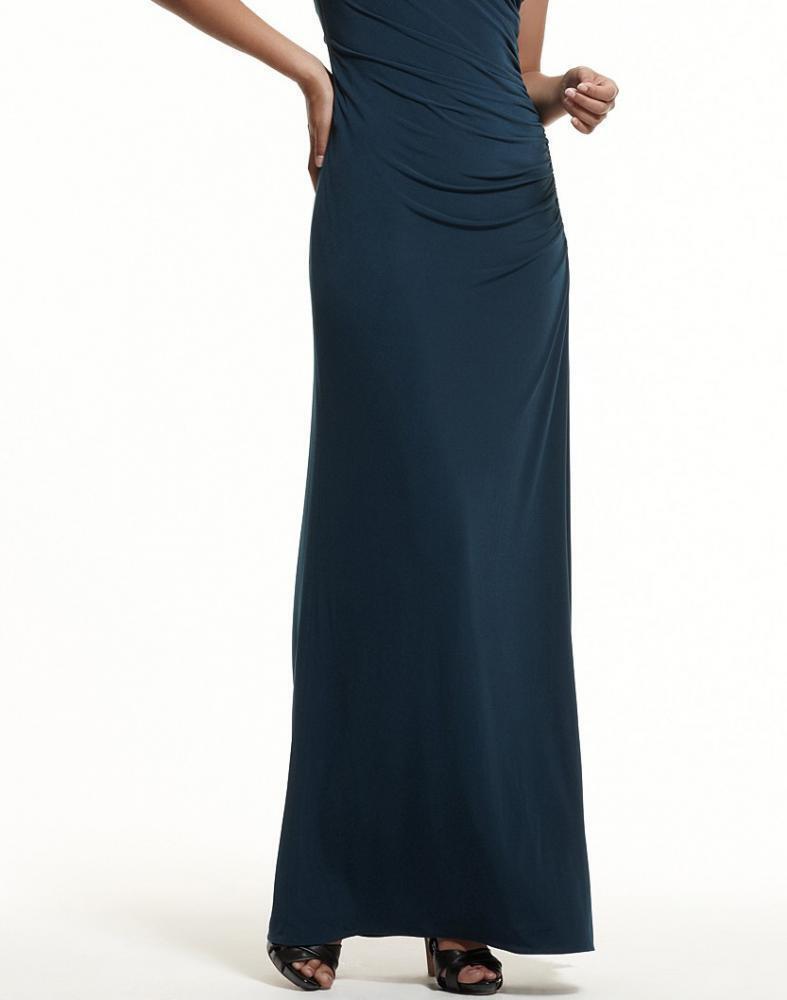 $270 Laundry by Shelly Segal Womens One Shoulder Long Dress A1227 - Picture 13 of 18