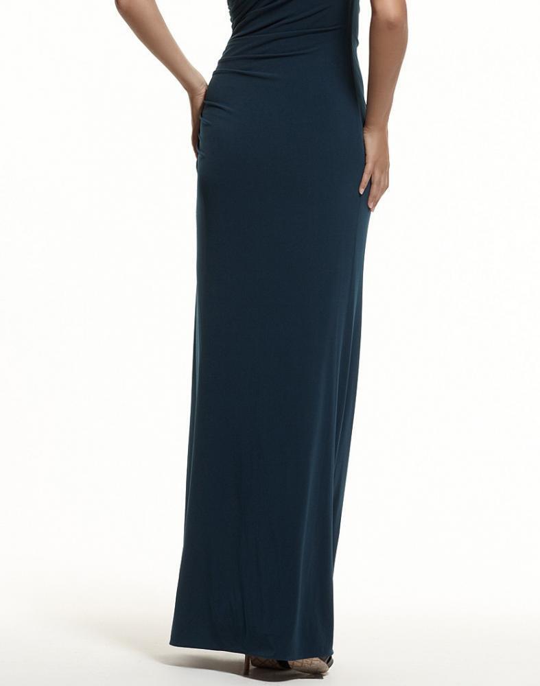 $270 Laundry by Shelly Segal Womens One Shoulder Long Dress A1227 - Picture 15 of 18