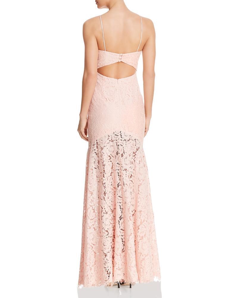 $299 Fame and Partners  Womens Lace Mermaid Dress A1036