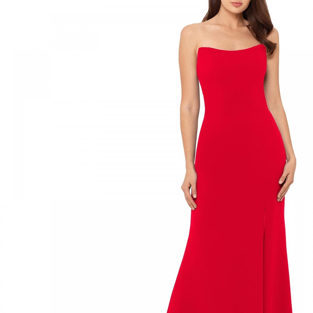 New $248 Aqua Women's Long Sleeveless Sweetheart Mermaid