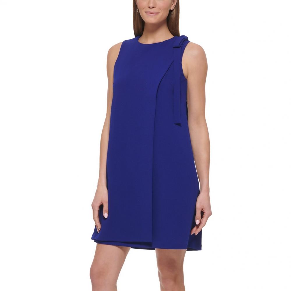 New $134 DKNY Women's Short Sleeveless Round Neck Shift Dress A3699 - Picture 12 of 20
