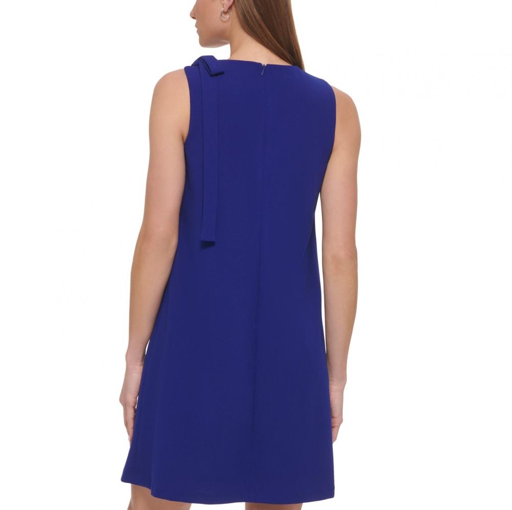 New $134 DKNY Women's Short Sleeveless Round Neck Shift Dress A3699 - Picture 15 of 20