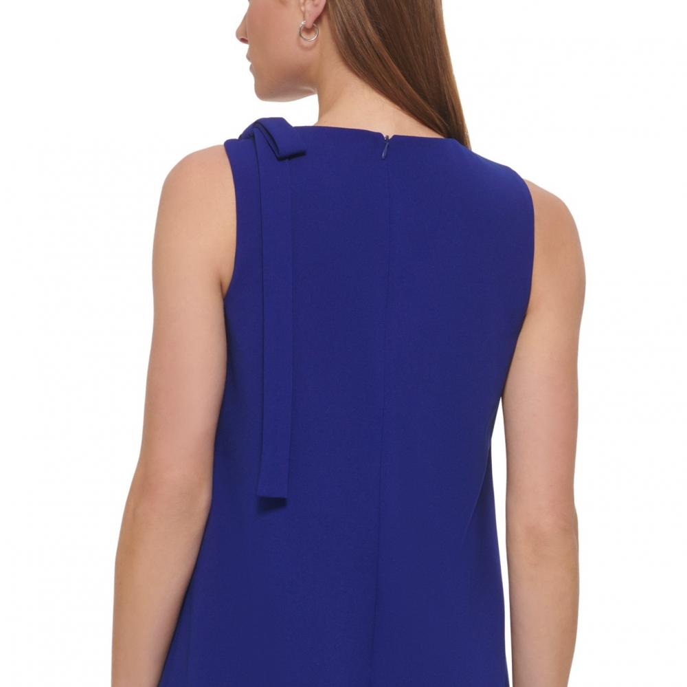 New $134 DKNY Women's Short Sleeveless Round Neck Shift Dress A3699 - Picture 16 of 20