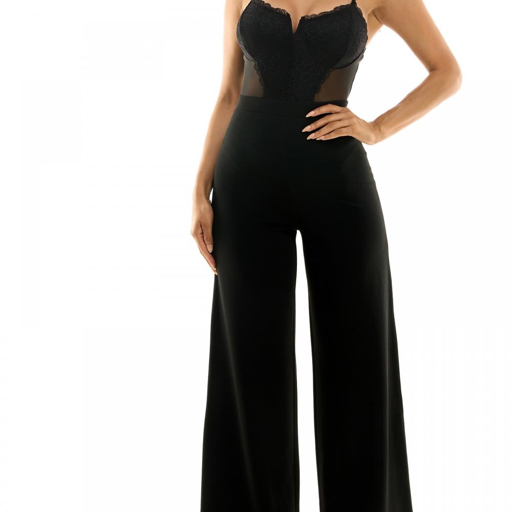 Almost Famous Women Jumpsuit Jumpsuit Sleeveless Solid A6373 - Picture 13 of 20