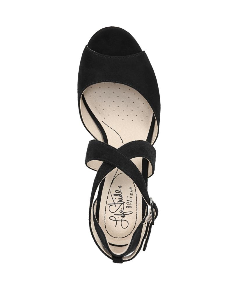LifeStride Women's Allison Sandals Manmade Block Heel Comfort S532 - Picture 8 of 8