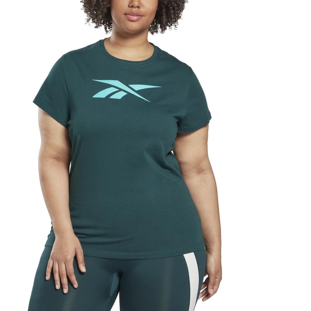 Reebook Women Pullover Activewear Top Short Sleeve Solid Round Neck A7544 - Picture 9 of 16