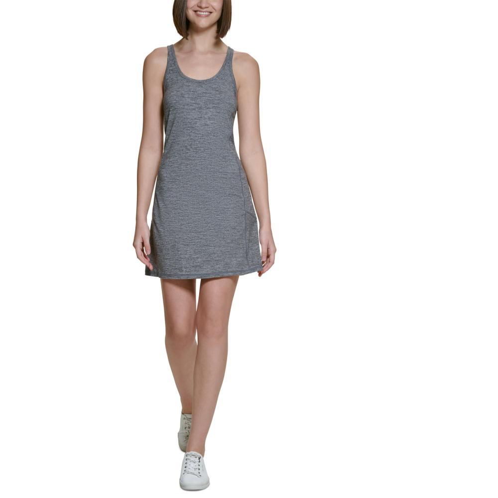 Calvin Klein Performance Women Tank Dress Short Dress Sleeveless  Solid  A7059 - Picture 31 of 37