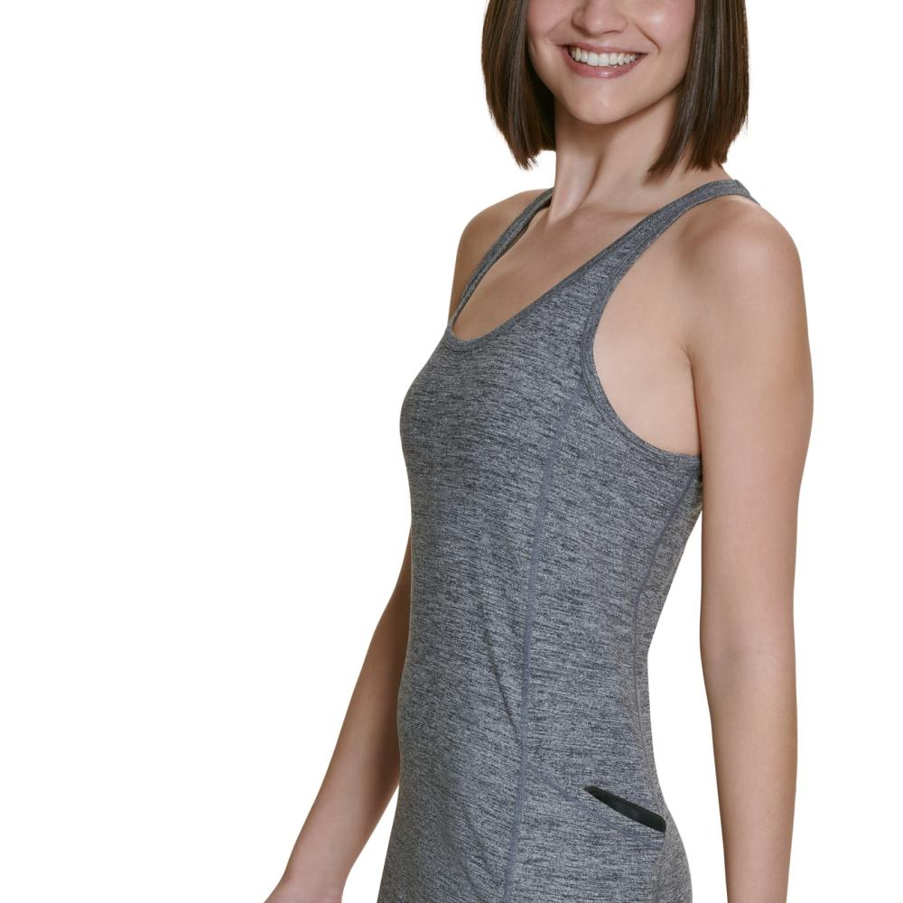 Calvin Klein Performance Women Tank Dress Short Dress Sleeveless  Solid  A7059 - Picture 20 of 37