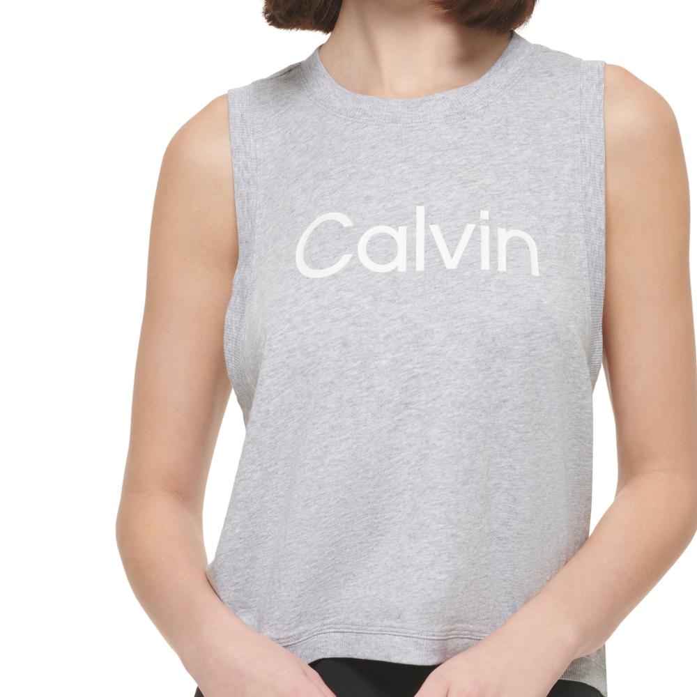 Calvin Klein Performance Women Pullover  Activewear Top Sleeveless  Solid  A7391