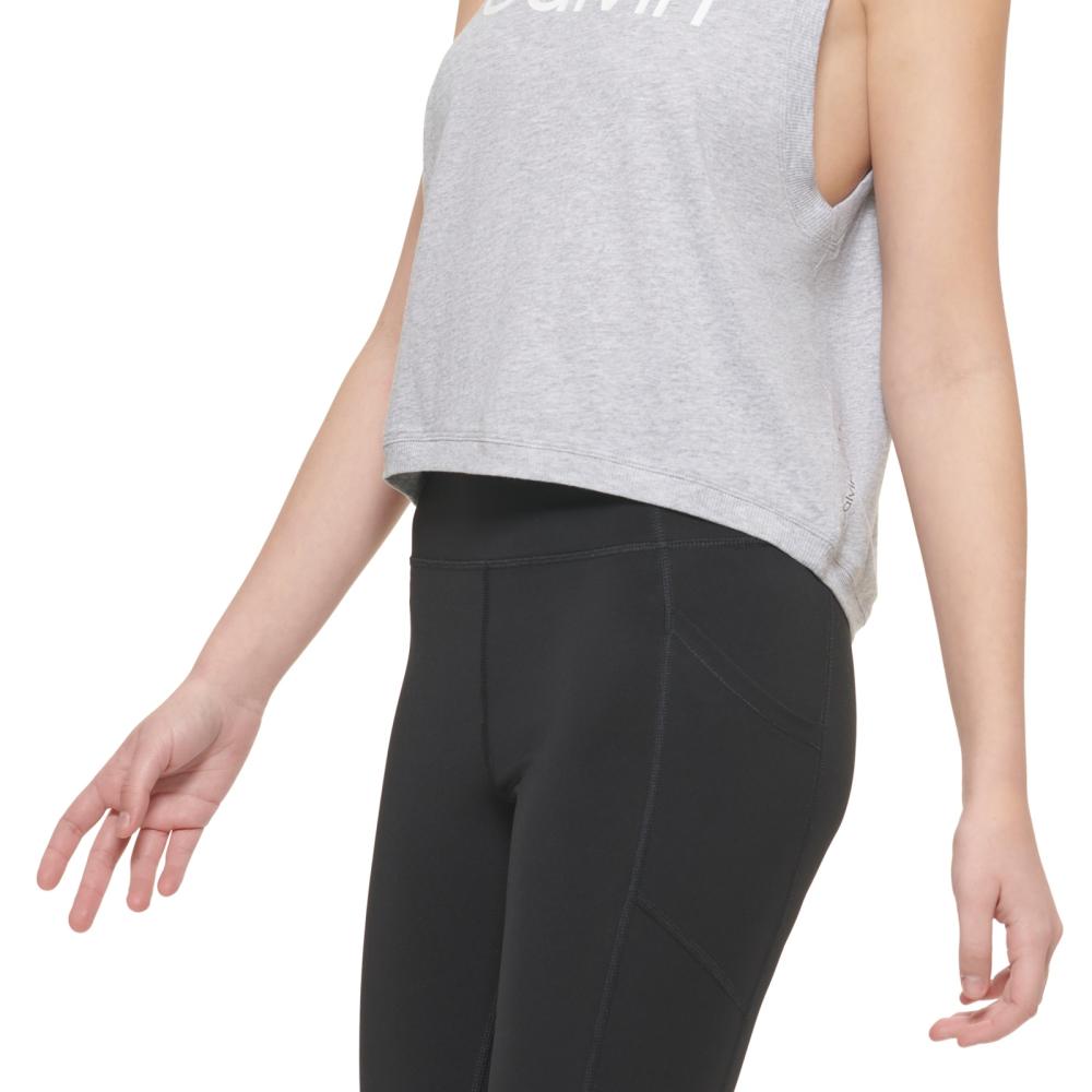 Calvin Klein Performance Women Pullover  Activewear Top Sleeveless  Solid  A7391