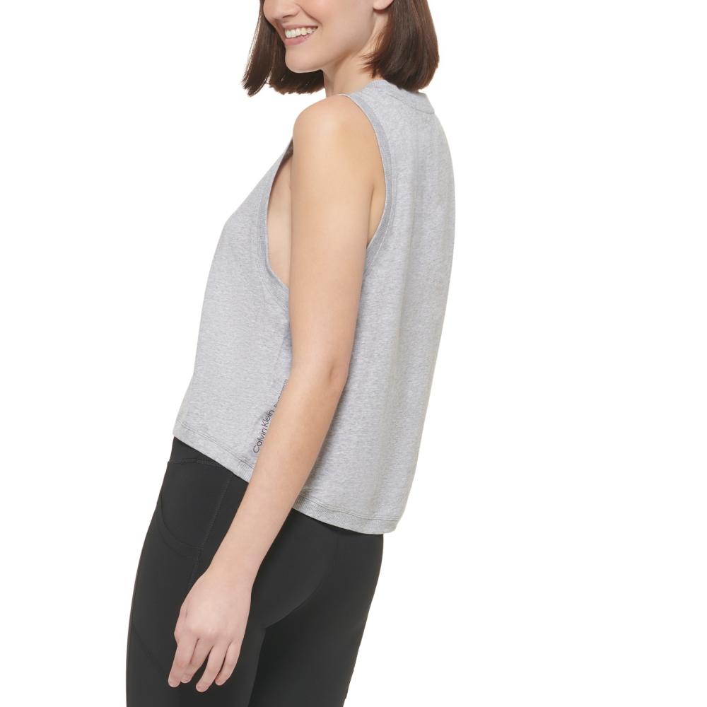 Calvin Klein Performance Women Pullover  Activewear Top Sleeveless  Solid  A7391