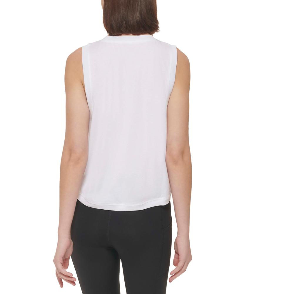 Calvin Klein Performance Women Pullover  Activewear Top Sleeveless  Solid  A7391