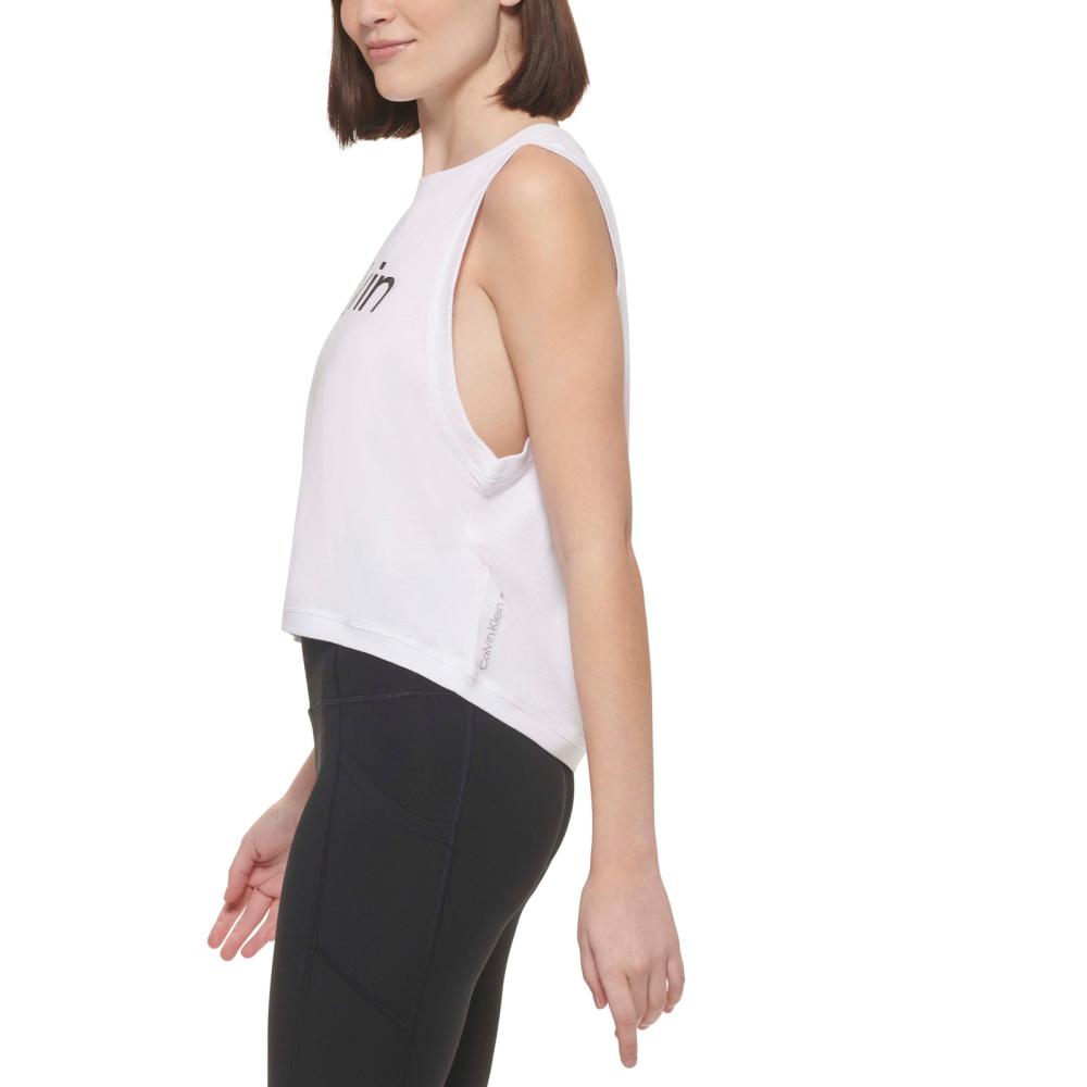 Calvin Klein Performance Women Pullover  Activewear Top Sleeveless  Solid  A7391