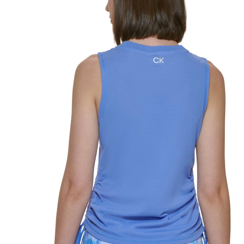 Calvin Klein Performance Women Pullover  Activewear Top Sleeveless  Solid  A7400