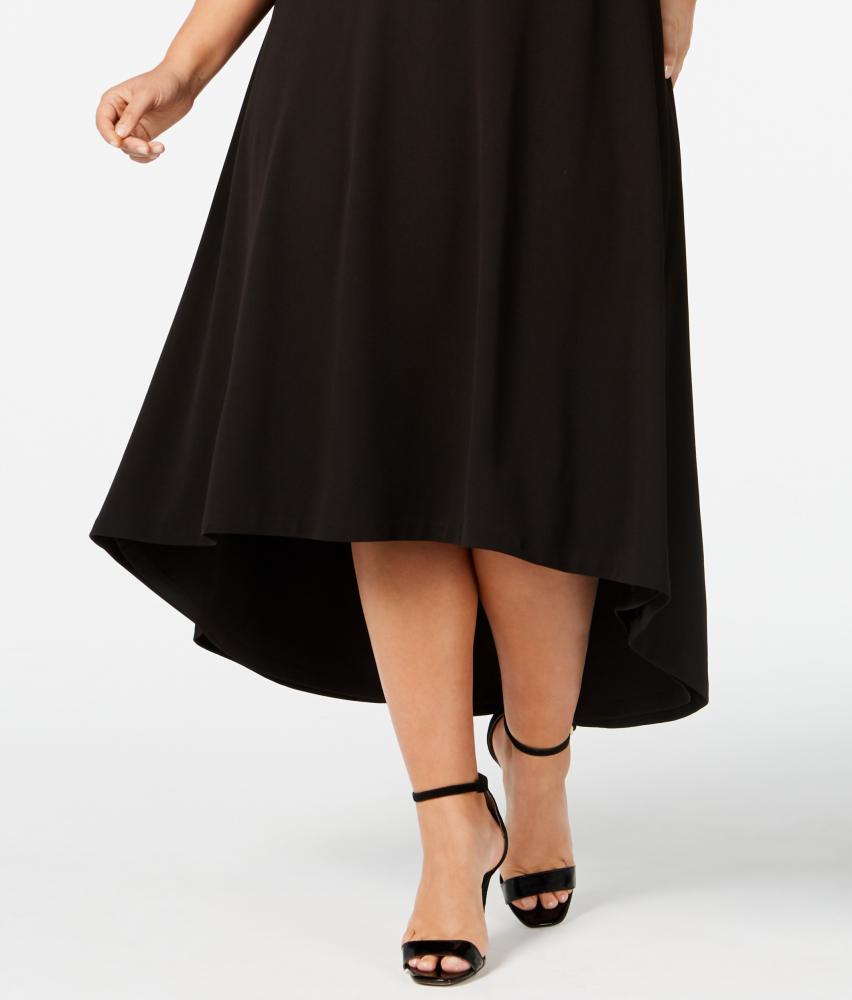 Calvin klein hi low sales gown