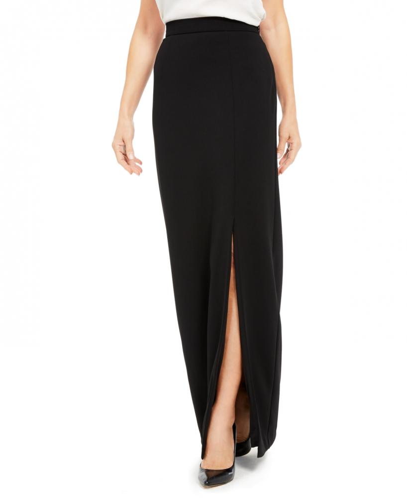 New $89 Adrianna Papell Women's Column Slit Long Skirt A2407 - Picture 9 of 16