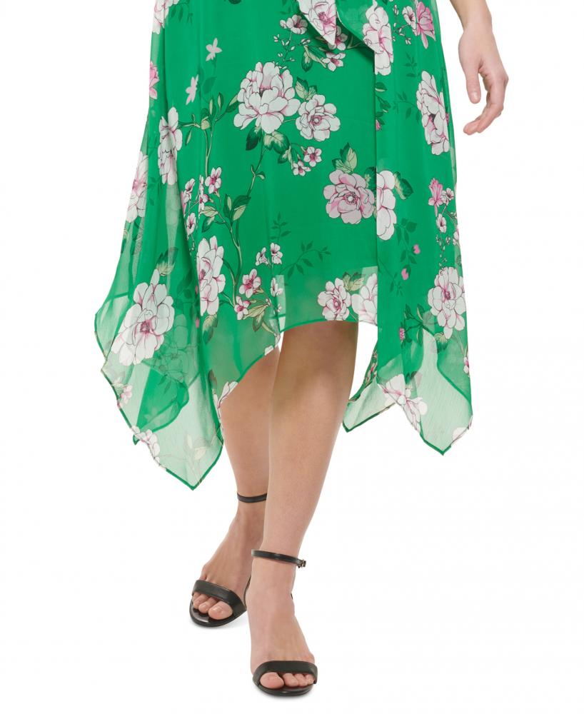 New $89 Jessica Howard Women's Midi Sleeveless V-Neck Sundress Dress A4188 - Picture 13 of 16