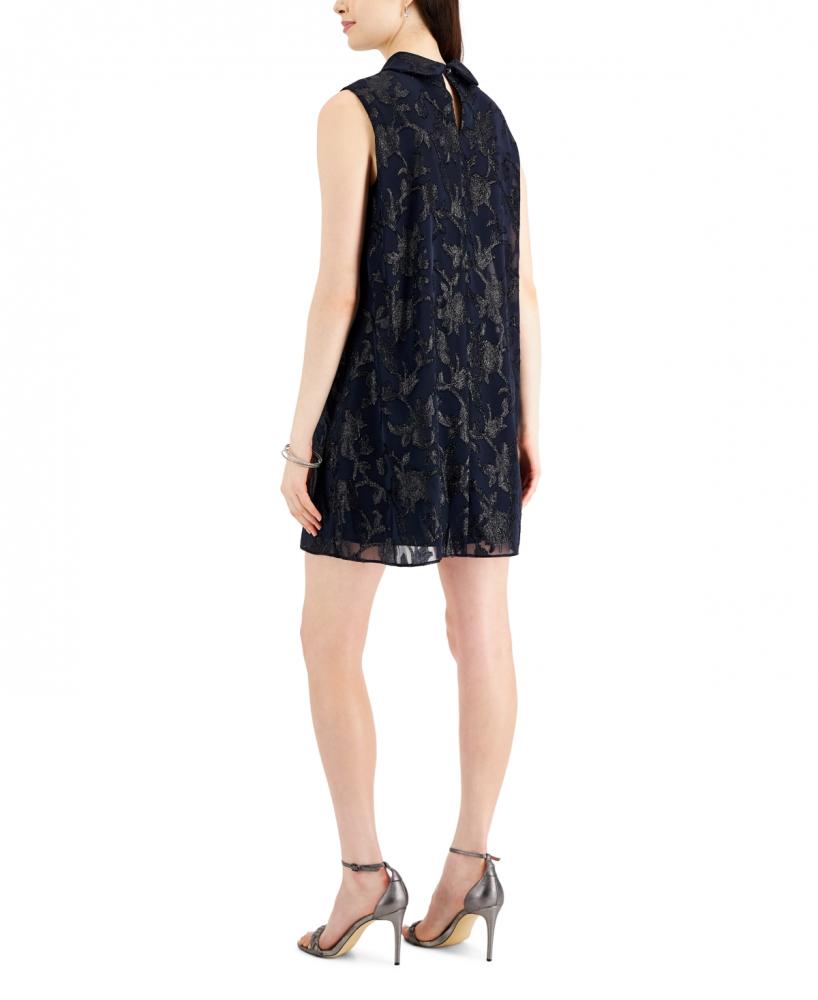 New $89 Connected Apparel Women's Short Sleeveless Turtleneck Shift Dress A4507 - Picture 12 of 20