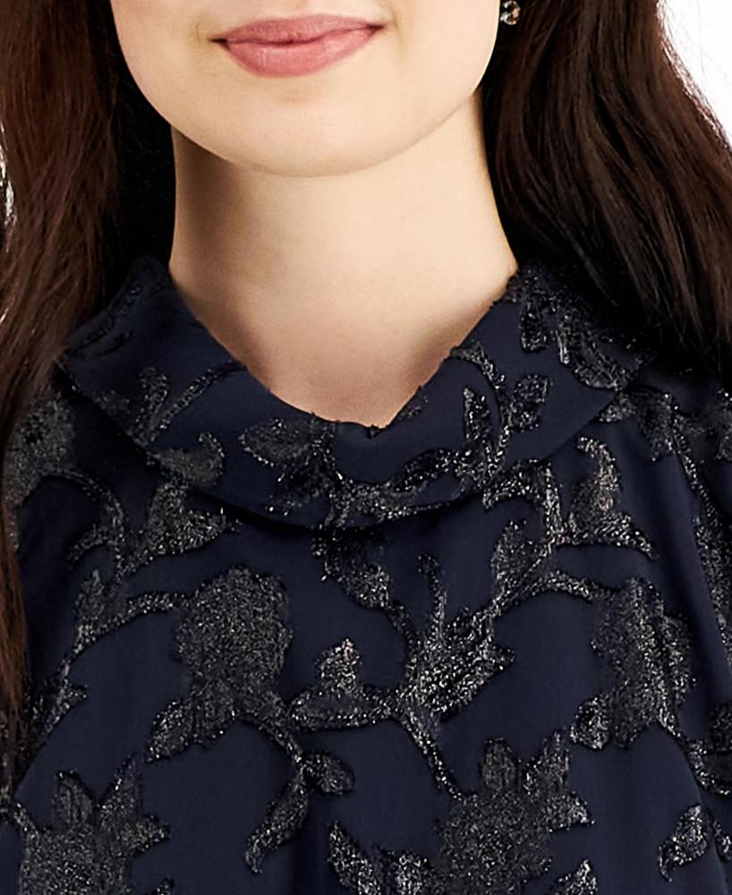 New $89 Connected Apparel Women's Short Sleeveless Turtleneck Shift Dress A4507 - Picture 20 of 20