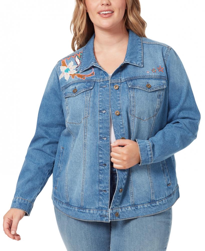 Neu $ 79 Jessica Simpsion Damen Basic Jacke Jacke A6014 - Bild 4 von 6