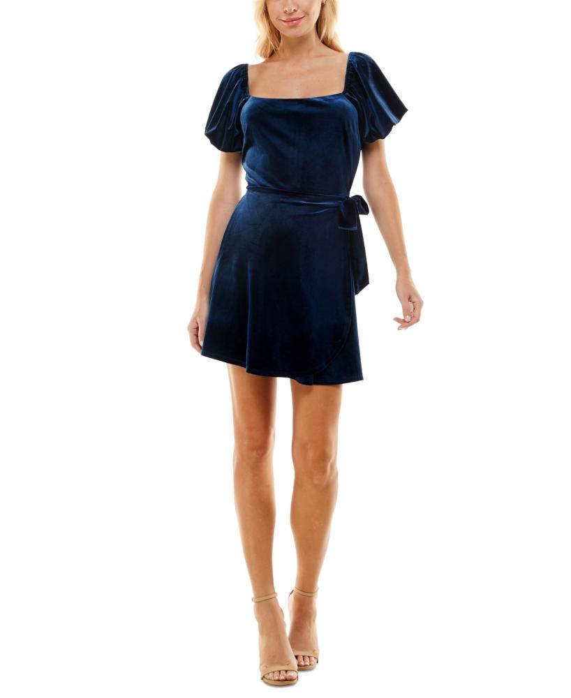 New $44.99 Trixxi Clothing Women's Short Short Sleeve Fit & Flare Dress A4052 - Picture 13 of 20