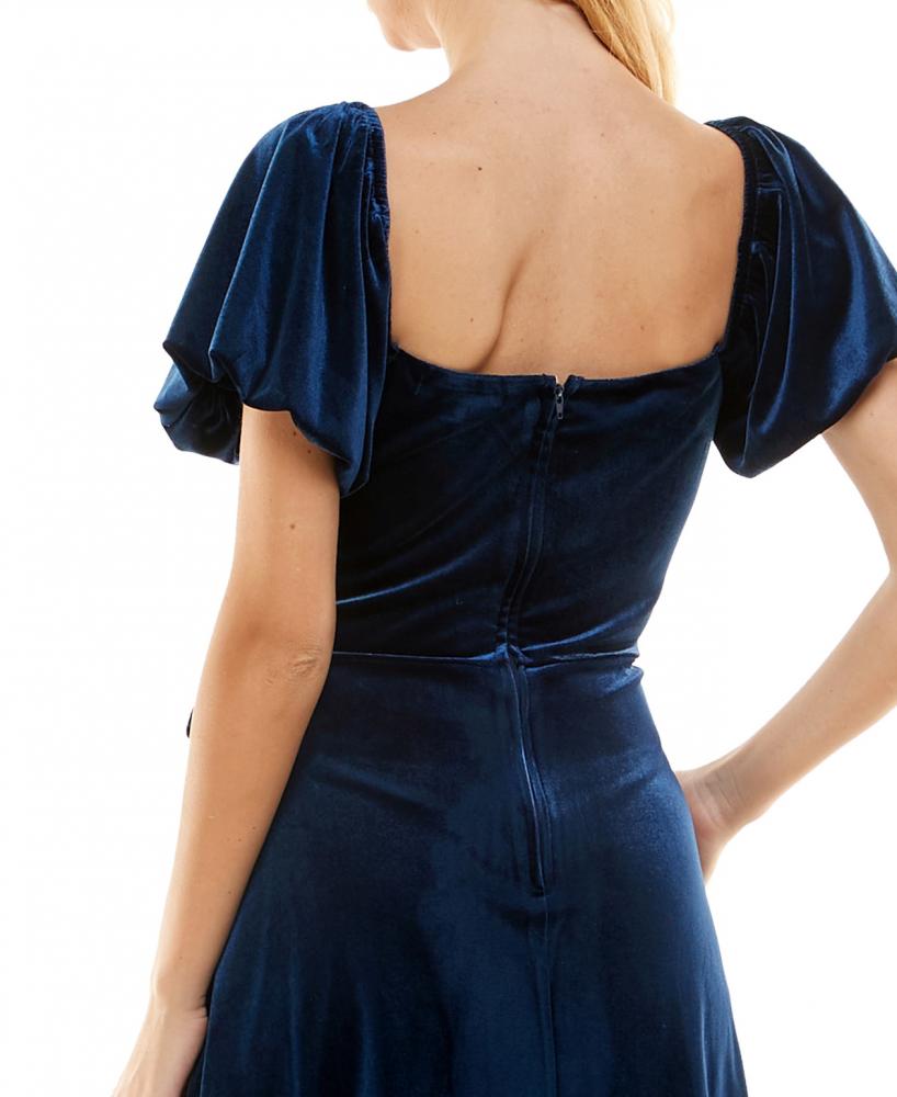 New $44.99 Trixxi Clothing Women's Short Short Sleeve Fit & Flare Dress A4052 - Picture 20 of 20