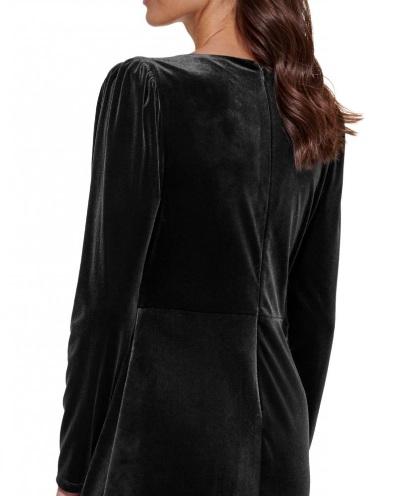 New $128 Kensie Women's Midi Long Sleeve V-Neck Sheath Dress A4282 - Picture 11 of 18