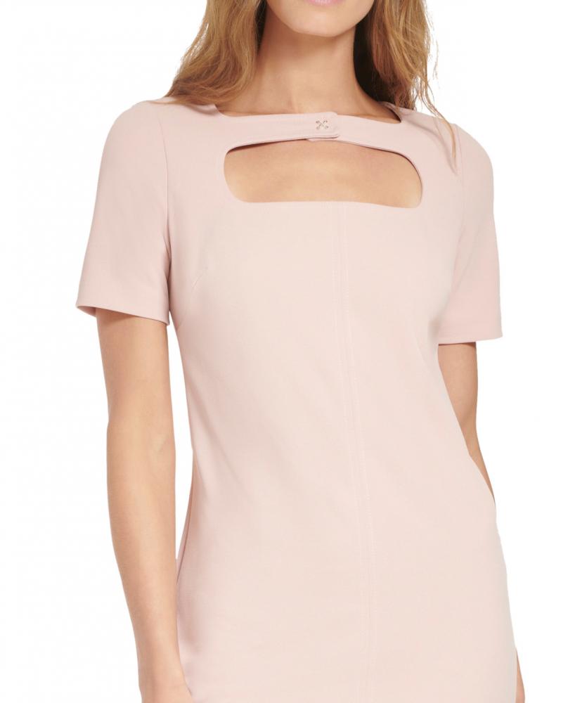 New $119 Tommy Hilfiger Women's Short Short Sleeve Round Neck Sheath Dress A4385 - Picture 14 of 27