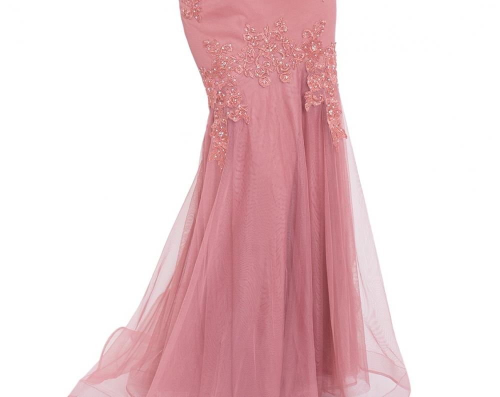 New $279 Blondie Nites Women's Long Sleeveless Sweetheart Maxi Dress A4247 - Picture 10 of 10