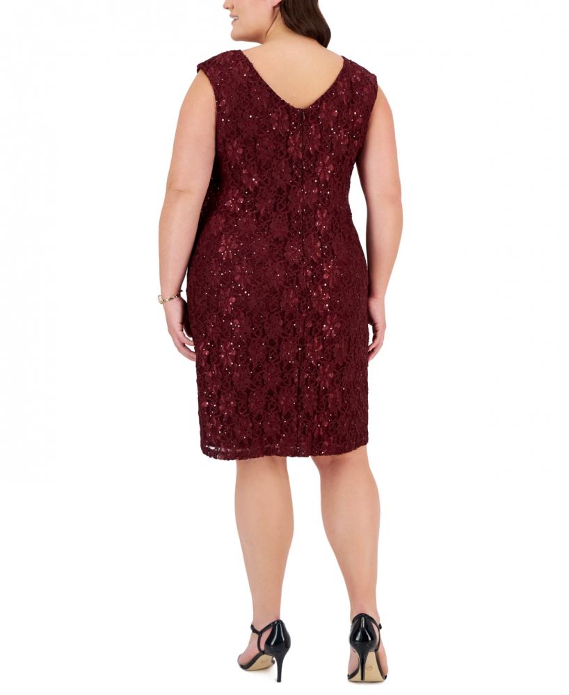 New $99 Connected Apparel Women's Knee Length Sleeveless Sheath Dress A6193 - Picture 6 of 8