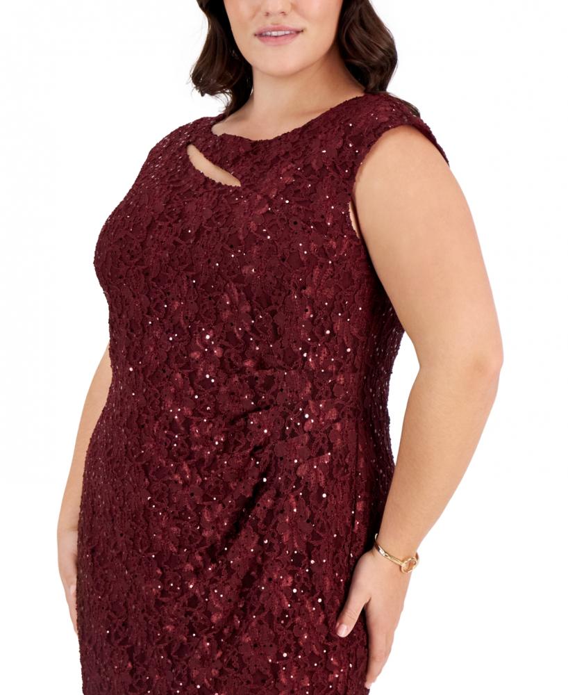 New $99 Connected Apparel Women's Knee Length Sleeveless Sheath Dress A6193 - Picture 8 of 8