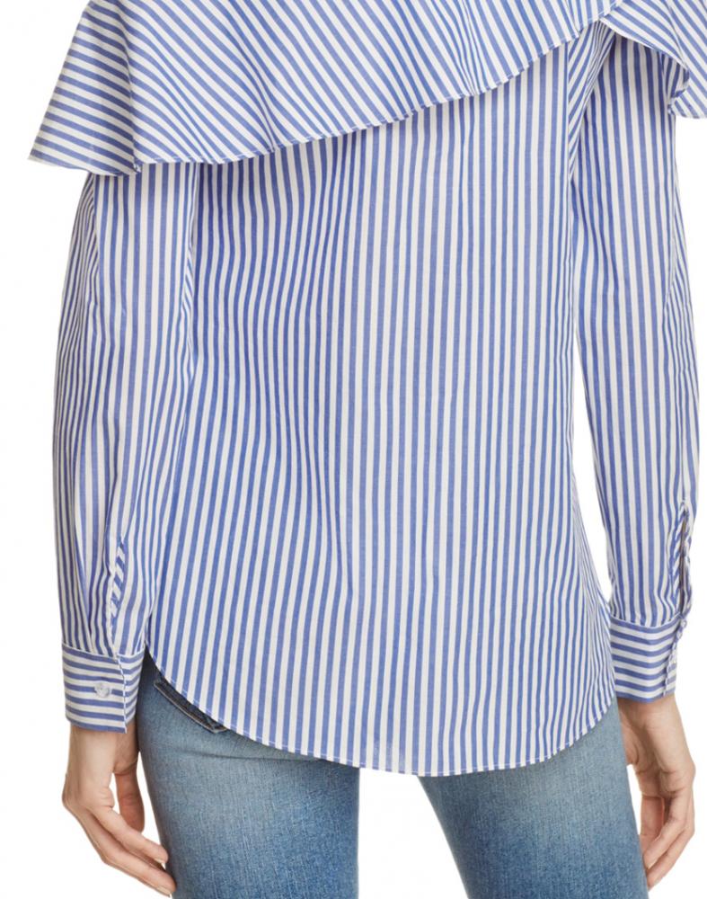 Top de mujer Bardot con volantes de un hombro A1479 $89 - Imagen 12 de 12