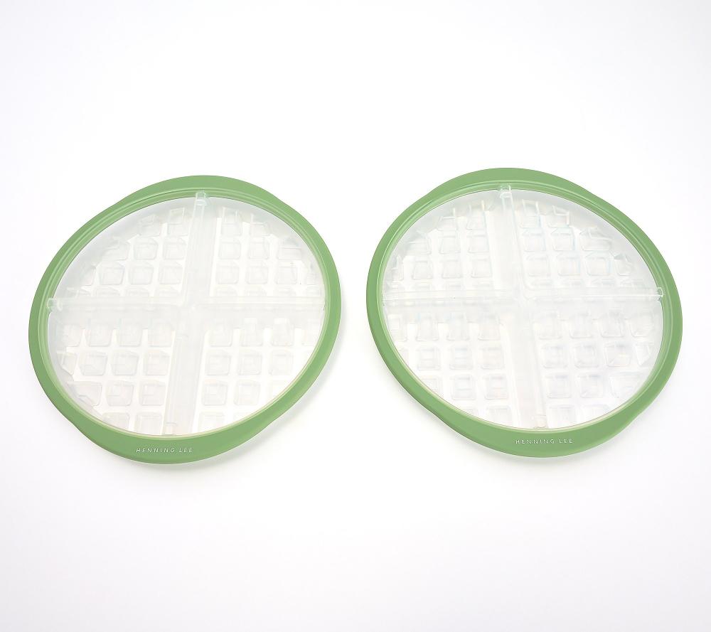 Juego de 2 sartenes para gofres de silicona Henning Lee Look & Cook - Imagen 6 de 8