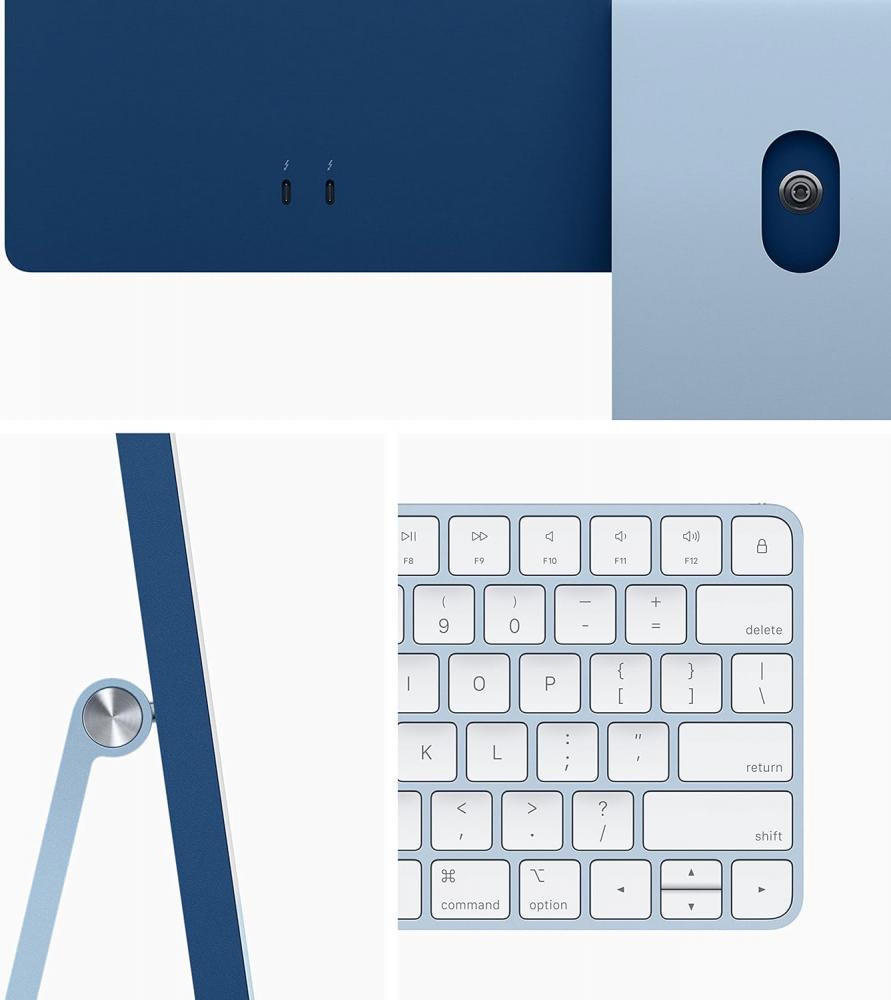 iMac 24インチ M1 8GB 512GB ブルー 2021年モデル iMac M1 24-inch Blue - Klyk