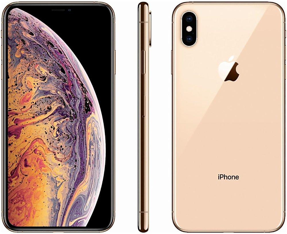 Apple iPhone XS Max 64GB (Unlocked) A1921 Gold Smartphone - Fair
