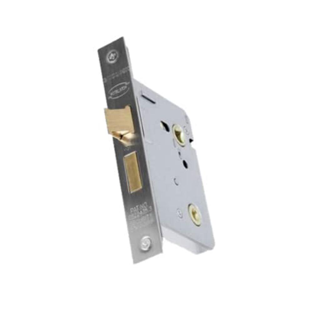 UAP Mortice Bathroom Lock Thumb Turn - 75mm Square Corner Sash Lock