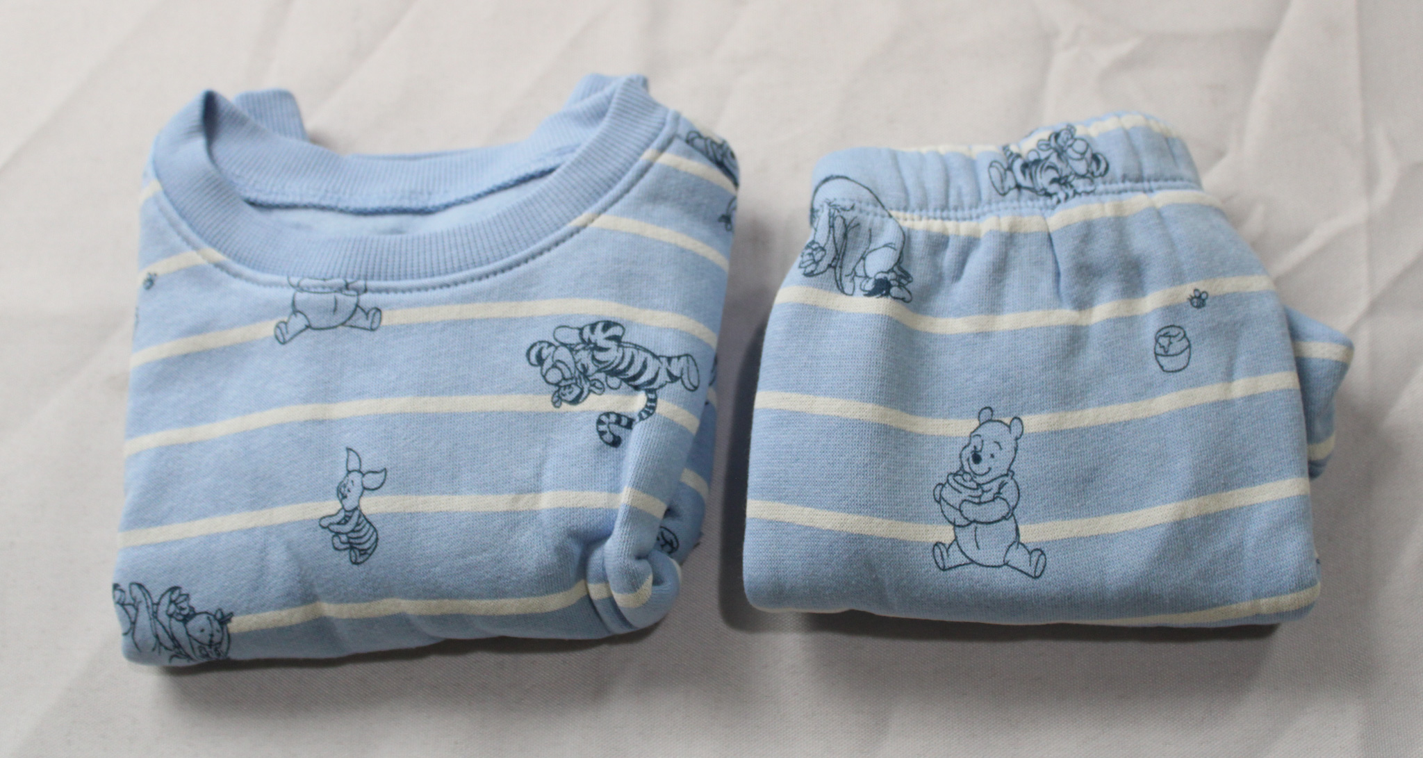 Old Navy x Disney Baby’s Winnie The Pooh Set EH6 Monet Blue Size 6-12M NWT